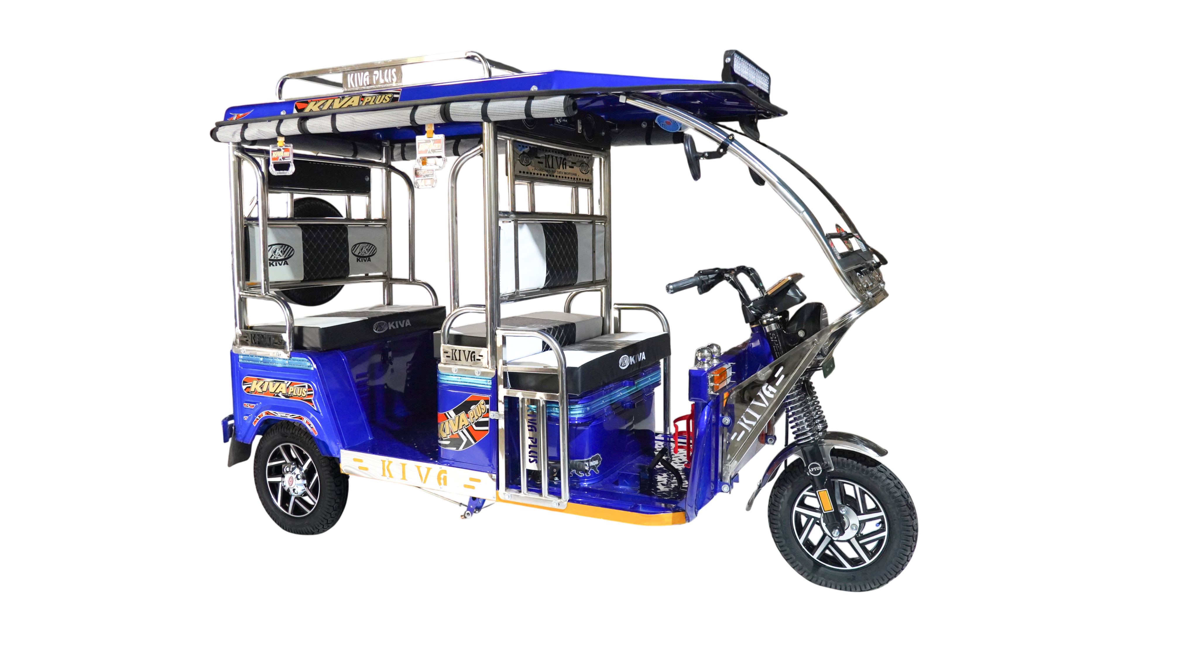 Rex EV RedE-Rickshaw